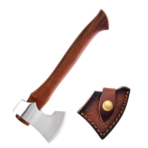 Mini hachette AX de taille moyenne, très vendue, pour le camping, la pêche et la survie - Collection de la série extérieure et domestique, cadeau, petite hachette à manche en bois - Product Image 1