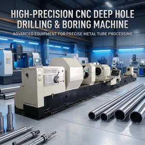 Máquina CNC <span class=keywords><strong>para</strong></span> Perforación y Mandrinado <span class=keywords><strong>de</strong></span> Orificios Profundos <span class=keywords><strong>para</strong></span> <span class=keywords><strong>Cilindros</strong></span> Hidráulicos y Procesamiento <span class=keywords><strong>de</strong></span> Moldes - Product Image 4