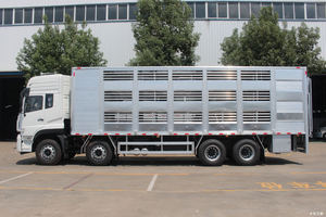 Camion de transport de bétail DF Kinrun <span class=keywords><strong>VL</strong></span> 8x4 12 roues, camion de livraison de volailles/porcs de 30 tonnes avec système de ventilation - Product Image 4