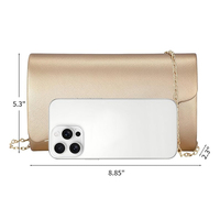 Sac à main en cuir vegan entièrement personnalisé, luxe discret, bords pliés structurés pour femmes, marque privée