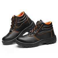 Sepatu Safety Kerja Anti-Hantaman S3 Breathable Kulit Las Berkualitas Tinggi Model High Top Grosir Terlaris Litai