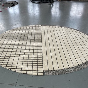 Alfombras y Tapetes Hechos a Mano con Diseño Personalizado, Técnica de Pelo Cortado, Estilo Clásico <span class=keywords><strong>para</strong></span> Uso en el Hogar y el Automóvil, Directo de Fábrica a Buen Precio - Product Image 4
