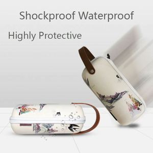 Juego de Tetera Portátil de Cerámica EVA con Estuche Protector, Diseño de Patrón Tradicional para Viajes/Hogar/Aire Libre, Tamaño Compacto - Product Image 5