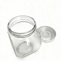 Récipients alimentaires modernes de luxe hermétiques en verre transparent-Empilables, étanches et non toxiques, portables de grande capacité