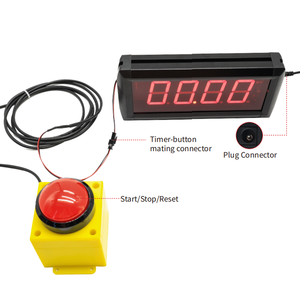 Minuterie de jeu Portable 1.8 pouces 4 chiffres numérique 10s Challenge avec bouton Start Stop pour <span class=keywords><strong>le</strong></span> marketing promotionnel attirer les clients - Product Image 3