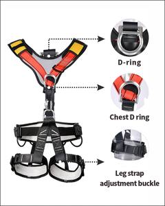 Dây đai an toàn thân người chất liệu polyester cao cấp, có thể điều chỉnh, với bộ phận chống ngã cường độ cao, đa năng, bảo vệ toàn diện - Product Image 2