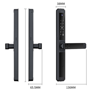 Mô Hình Mới An Ninh Ip68 Ngoài Trời Không Thấm Nước Wifi Đám Mây Nhôm Hợp Kim Kỹ Thuật Số Mật Khẩu Vân Tay Trượt Mỏng Thông Minh Khó<span class=keywords><strong>a</strong></span> Cử<span class=keywords><strong>a</strong></span> - Product Image 5