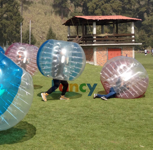 MEJOR <span class=keywords><strong>PRECIO</strong></span> NUEVA llegada inflable burbuja fútbol trajes/tamaño humano burbuja bola/burbuja fútbol arena para la venta - Product Image 3