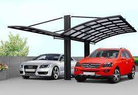 Abri de voiture en métal arqué, auvent de stationnement, garage pour voitures - Product Image 3