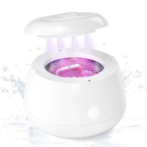 เครื่องทำความสะอาดฟันอัลตราโซนิกแบบกันน้ำ IPX7 ของ OEM พร้อมถังสแตนเลสขนาด 250 มล. เครื่องทำความสะอาดฟันอัลตราโซนิกแบบพกพาสำหรับอุปกรณ์จัดฟัน - Product Image 2