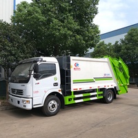 2025 vente chaude 4x2 lecteur 4cbm compacteur camion à ordures Diesel Transmission manuelle avec moteur moteur boîte de vitesses composants de base