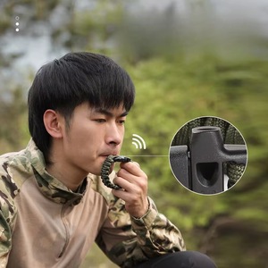 बाहरी आपातकालीन उत्तरजीविता वाटरप्रूफ पॉलिएस्टर 550 चढ़ाई करने के लिए जेब सीटी ब्रेसलेट - Product Image 5