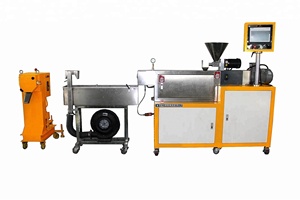 HDPE/EVA/XPS/ABS/<span class=keywords><strong>Polystyrene</strong></span>/Polyethylene/polypropylene/Polyester đùn hạt pelletizing manufactul - Product Image 2