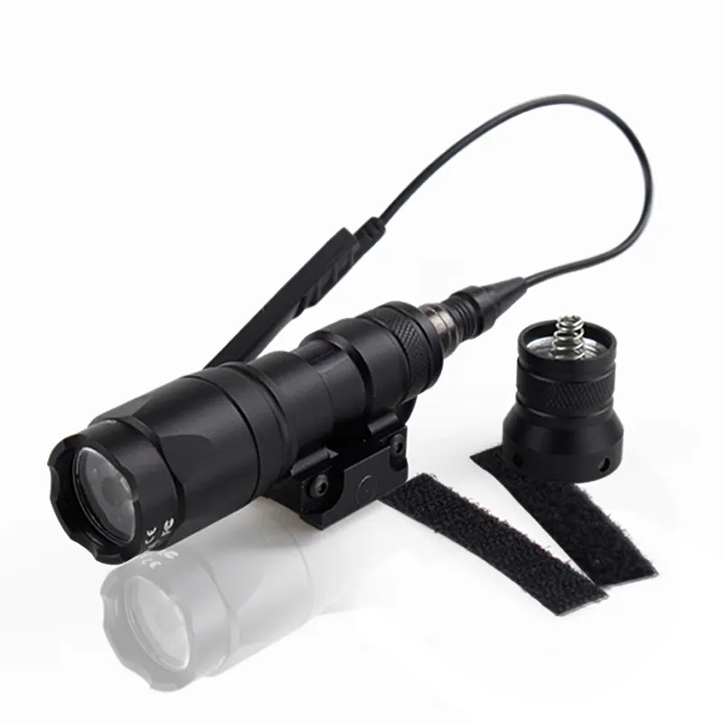 Wosport Outdoor hiking camping M300A LED Flashlight 180 lumen Mini Scout Light with magic tape