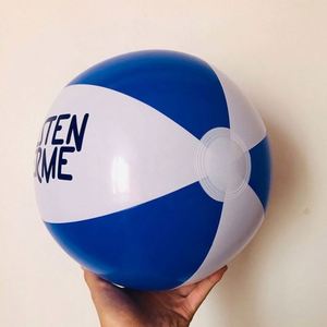 Pelotas de Playa Promocionales al por Mayor, Pelota de Playa Inflable Extra Grande de 28 cm con Logotipo Personalizado, Pelotas de PVC Coloridas para Niños - Product Image 4