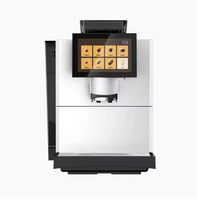 Machine à café automatique électrique à écran tactile haute capacité pour les entreprises | Brasseur et moulin à expresso tout-en-un