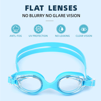 XIALE Logo personnalisé enfants lunettes de natation réglable Anti-buée Protection UV étanche large Vision pour jeunes garçons filles piscine amusant