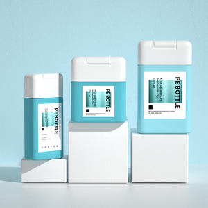 Tùy Chỉnh vuông HDPE dầu gội chai nhựa rỗng lật đầu có thể bóp chai lotion - Product Image 5