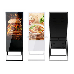 Xách tay 43-inch mỏng tầng đứng sân bay với màn hình cảm ứng hiển thị chức năng WIFI cho cửa hàng bán lẻ trung tâm mua sắm quảng cáo - Product Image 2