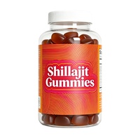 Gummies de Shilajit avec Ashwagandha, logo et formule personnalisés, directement de l'usine du fabricant chinois Health Nova