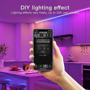 Controlador LED GLEDOPTO ESP32 <span class=keywords><strong>WLED</strong></span> con Función MIC, Compatible con Más de 100 Tipos de LED Direccionables, DC5-24V, 800 LEDs, Certificado por la FCC (Moderno) - Product Image 6