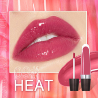 Vente en gros de rouge à lèvres liquide brillant personnalisé, longue durée, hydratant, brillant à lèvres cosmétique, pigment élevé, baume à lèvres, marque privée, maquillage