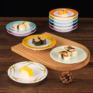 Platos de Sushi de Melamina Ecológicos con Logotipo Personalizado, Vajilla Japonesa Irrompible, Plato para Servir Estilo Japandi - Product Image 2