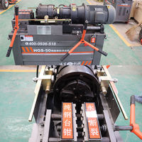 Máquina Hidráulica para Roscado de Pernos y Varillas, Roscadora de Tuercas y Pernos, Máquina de Laminación de Roscas para Varillas Corrugadas, Maquinaria de Construcción
