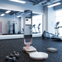 Analyseur de composition corporelle bioélectrique U+300 pour l'analyse de données d'entraînement, la thérapie par biorésonance et l'évaluation de la santé, avec fonction de balance de fitness