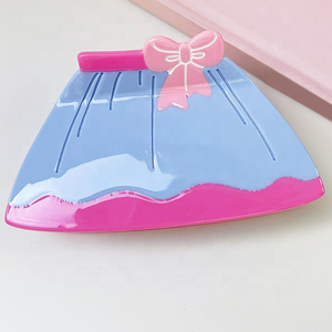 Women's <b>Hair</b> Accessories Large 9cm New Creative <b>Cute</b> Fun Geometric Acetate Fashion Daily Use Claw <b>Clips</b> Wholesale - Product Image 3