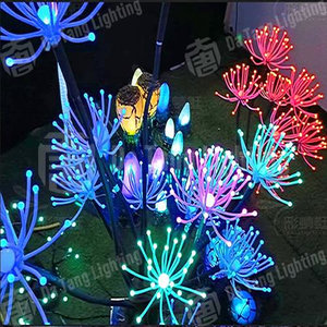 Impresionante Lámpara de Árbol de Crisantemo de Siete Cabezas, Luces Decorativas LED IP65 para Parques, Jardines y Festivales - Product Image 3