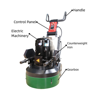 Machine à meuler le sol de 550 mm, 220-380 V, machine à meuler le béton, meuleuse à disque planétaire - Product Image 6