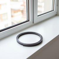 Bande magnétique permanente en caoutchouc, flexible, écologique, pour porte de douche, fenêtre, réfrigérateur, distributeur d'eau, bande d'étanchéité magnétique