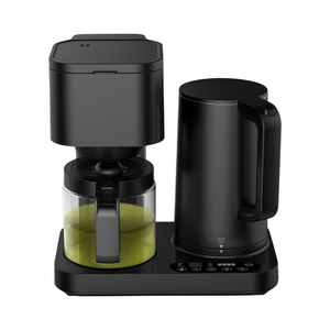 Cafetera inteligente portátil con riego por goteo, estilo moderno, eléctrica para hoteles, uso en la cocina, llenado semiautomático negro - Product Image 2