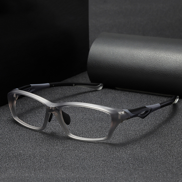 TR90 Adjustable Temples Wide Frame Sports Glasses Anti-blue Light Photochromic Sunglasses for Unisex Cycling Running Outdoor