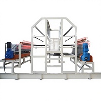 Machine de soudage automatique haut/bas de treillis métallique YZ GWC-C-2000, PLC, haute efficacité de production, puissance 1000 kW, fil de 3,7-7 mm