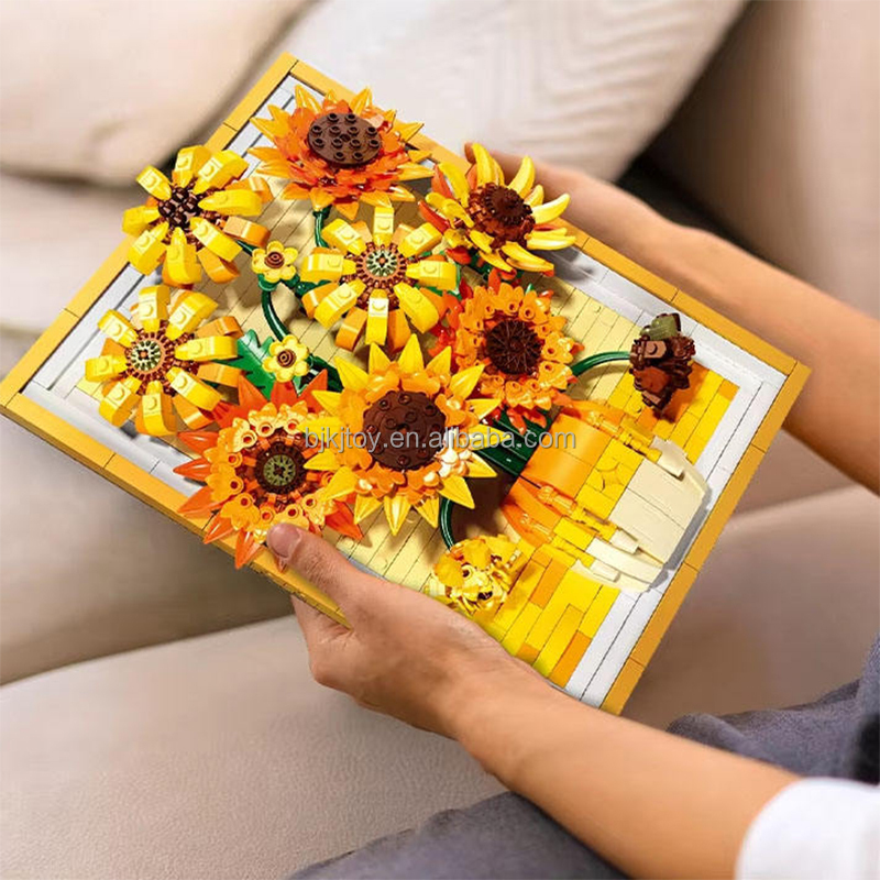 ポールウェラー/Sunflower レコード ポスター付 Jiestar Jj9233 1011pcs Sunflower Painting Frame Puzzle
