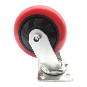 Chinesische Fabrik Industrie-Rotguss-Rollen mit Bremsen, 4 Zoll, 5 Zoll, 6 Zoll, 8 Zoll Universal-Lenkrollen - Product Image 6