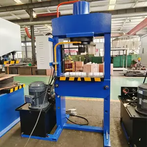 Prensa hidráulica tipo quadro para pórtico pequeno, prensa hidráulica para pórtico pequeno de 30 a 60 toneladas