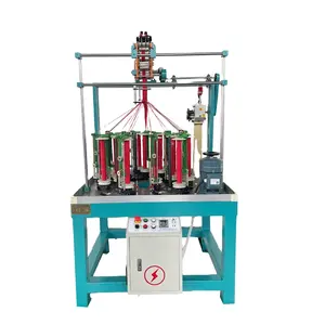 17 Spindle Braided Waist Belt Making Factory Price Lace Braiding Machine