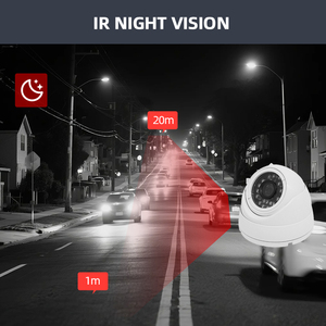 POE 4k 8MP 5MP đầy màu sắc HD <span class=keywords><strong>IP</strong></span> IR Dome <span class=keywords><strong>Camera</strong></span> 24 cái IR LED trong nhà IR-CUT H264/H265 tầm nhìn ban đêm không thấm nước CCTV máy ảnh - Product Image 4