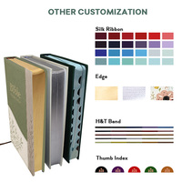 Bibles Saintes KJV compactes, professionnelles et fiables, avec couverture en cuir PU polyvalente et multi-usages, idéales pour l'impression de livres religieux.