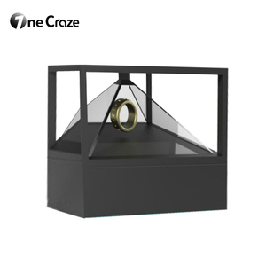Prix usine 3D <span class=keywords><strong>pyramide</strong></span> vidéo graphique Logo Images vitrine LCD projecteur holographique <span class=keywords><strong>hologramme</strong></span> <span class=keywords><strong>pour</strong></span> salle d'exposition - Product Image 6