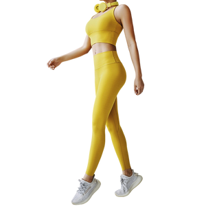 2025 कस्टम कसरत जिम फिटनेस उच्च कमर ठोस टखने की लंबाई वाली सेक्सी टाइट्स स्क्रैच बट लिफ्ट महिलाओं के लिए योग लेगिंग - Product Image 3