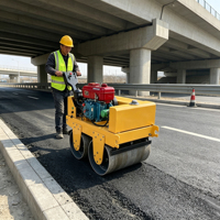 Mini-compacteur routier portatif diesel Durabler pour le remblaiement de fossés avec une efficacité de travail optimale
