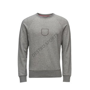 Top tendance conception personnalisée hommes sweats à capuche sweat-shirt bas prix conception personnalisée manches longues col rond sweat-shirts - Product Image 4