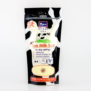 Y080 YOKO SPA MILK SALT 300g. <b>Body</b> <b>Scrub</b> and Gentle Nourishing from Milk Protein, Vitamin E and Olive Oil for Soft Touch Skin - Product Image 3