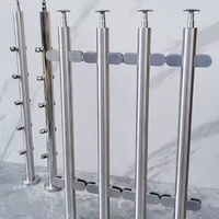 Modernes Sicherheits-Außendeck-Drahtseilgeländer Edelstahl-Kabelbalustrade-Set System Verstellbar Hochwertig Einfache Installation
