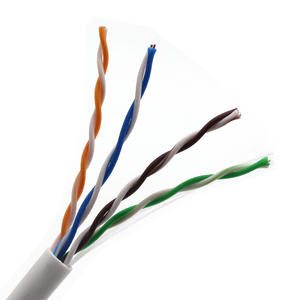 Cable Ethernet Cat5e UTP de Cobre Puro Sólido 24AWG, 305m (1000 pies), Cable de Red Gigabit LAN, Precio de Fabricante - Product Image 4