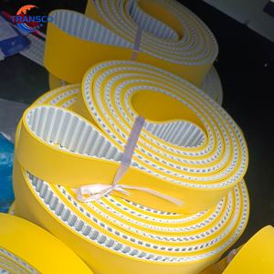 สายพานไทม์มิ่ง PU คุณภาพสูง <span class=keywords><strong>เคลือบ</strong></span>สีเขียว ปิดผิวด้วยวัสดุเคลือบอย่างดี แบบไร้รอยต่อ <span class=keywords><strong>ราคา</strong></span>โรงงาน - Product Image 2